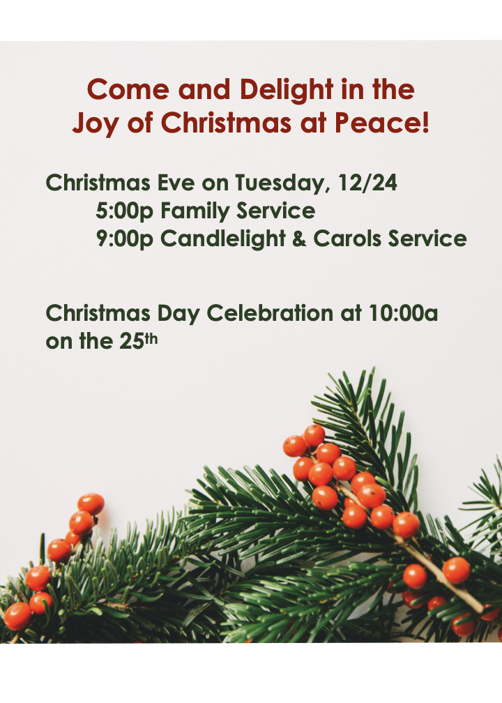 Christmas Worship Services