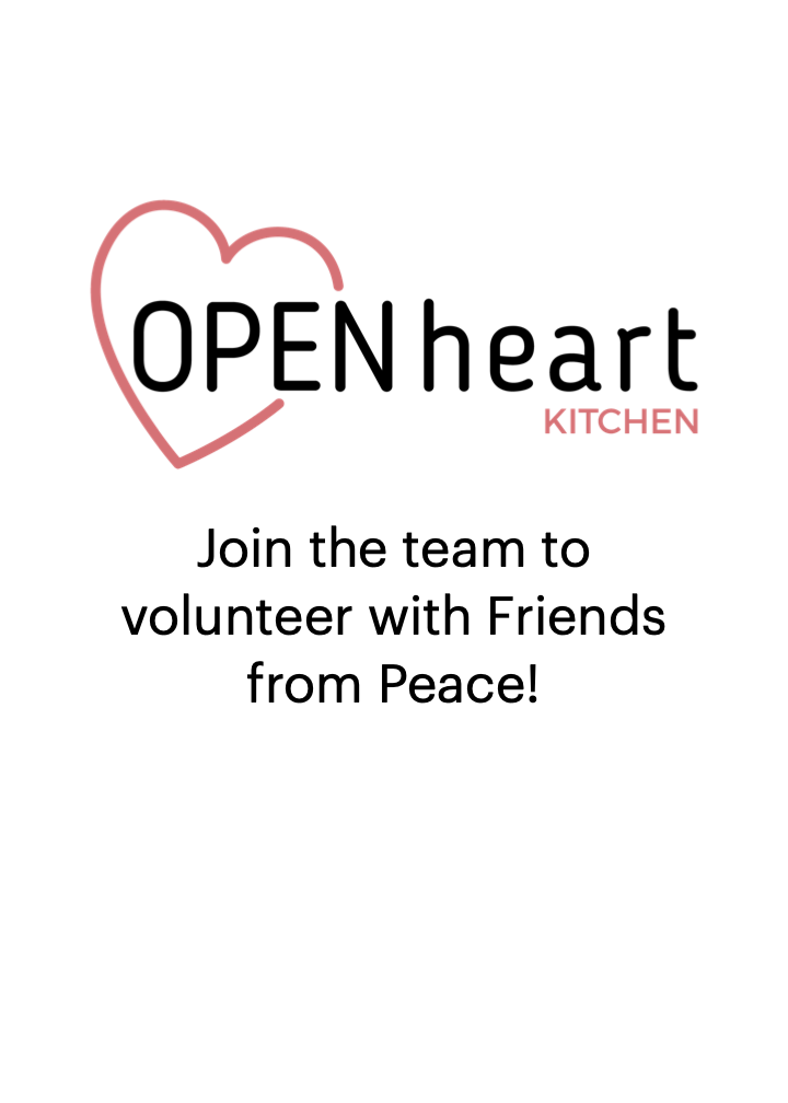 Open Heart Kitchen Volunteering