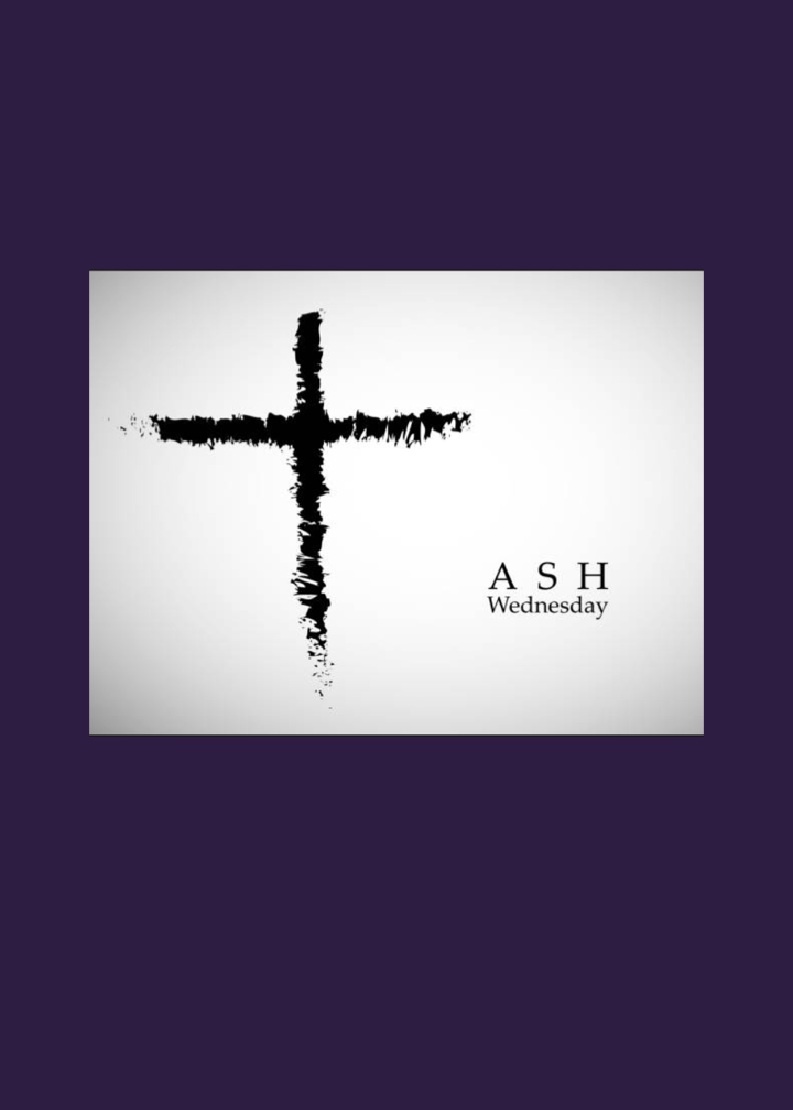 Ash Wednesday Service