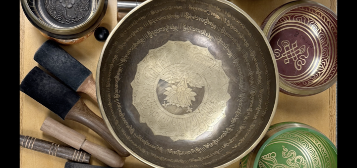 Singing Bowls played by Ben for Meditation.